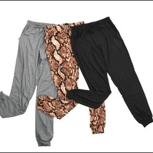 CRAZY DEAL 3 pack  joggers pants only XS